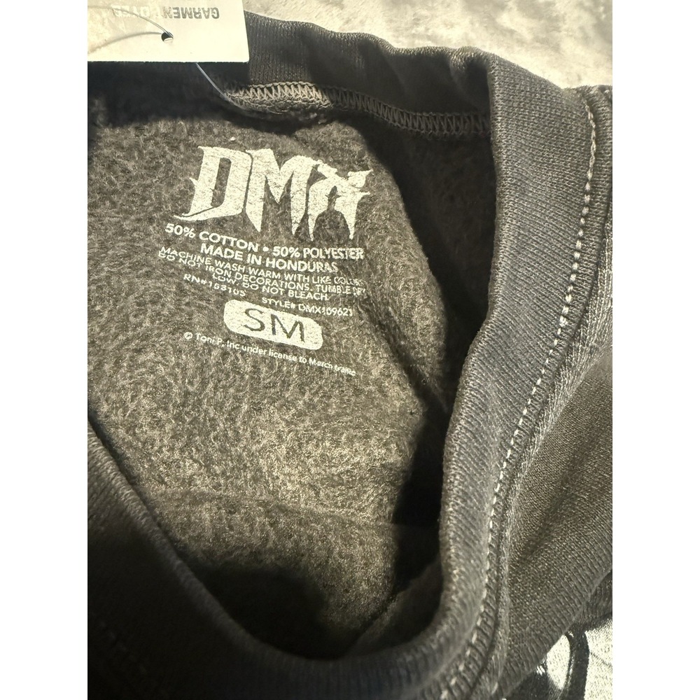 DMX Arms Crossed Oversized Vtg Style Rap Crewneck Sweater Mens Sz Small New - Picture 4 of 6